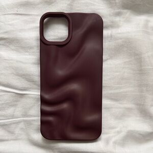 Elegant Burgundy Phone Case